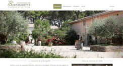 Desktop Screenshot of domainedelagrangette.fr